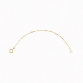 14k Gold Necklace Extender (4 inches)