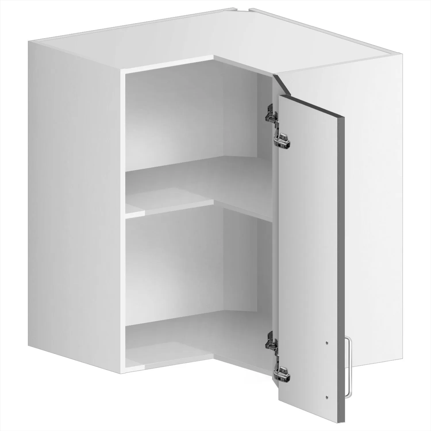 2-Door For Corner Wall Cabinet (UV Gloss)