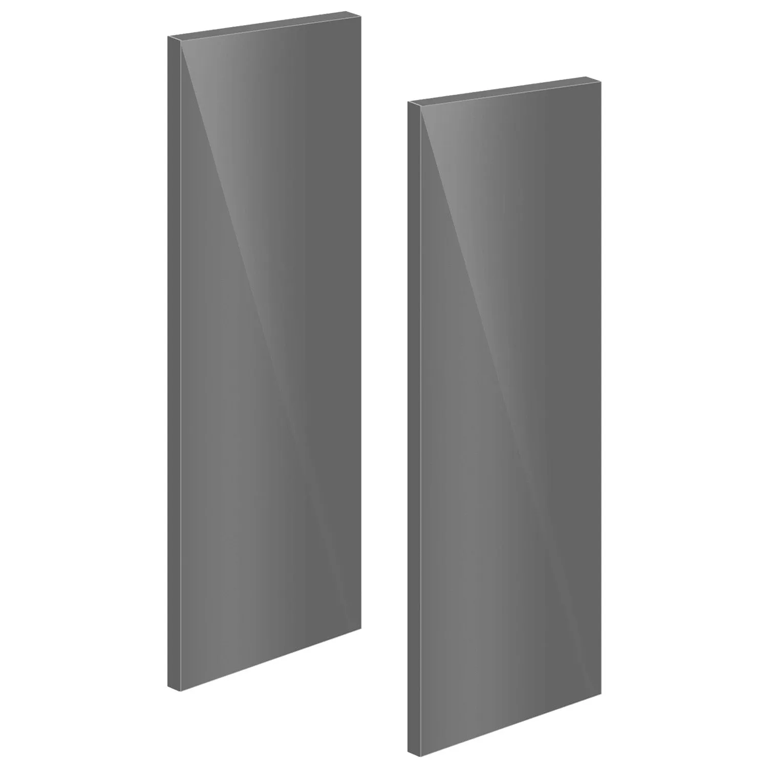 2-Door For Corner Wall Cabinet (UV Gloss)