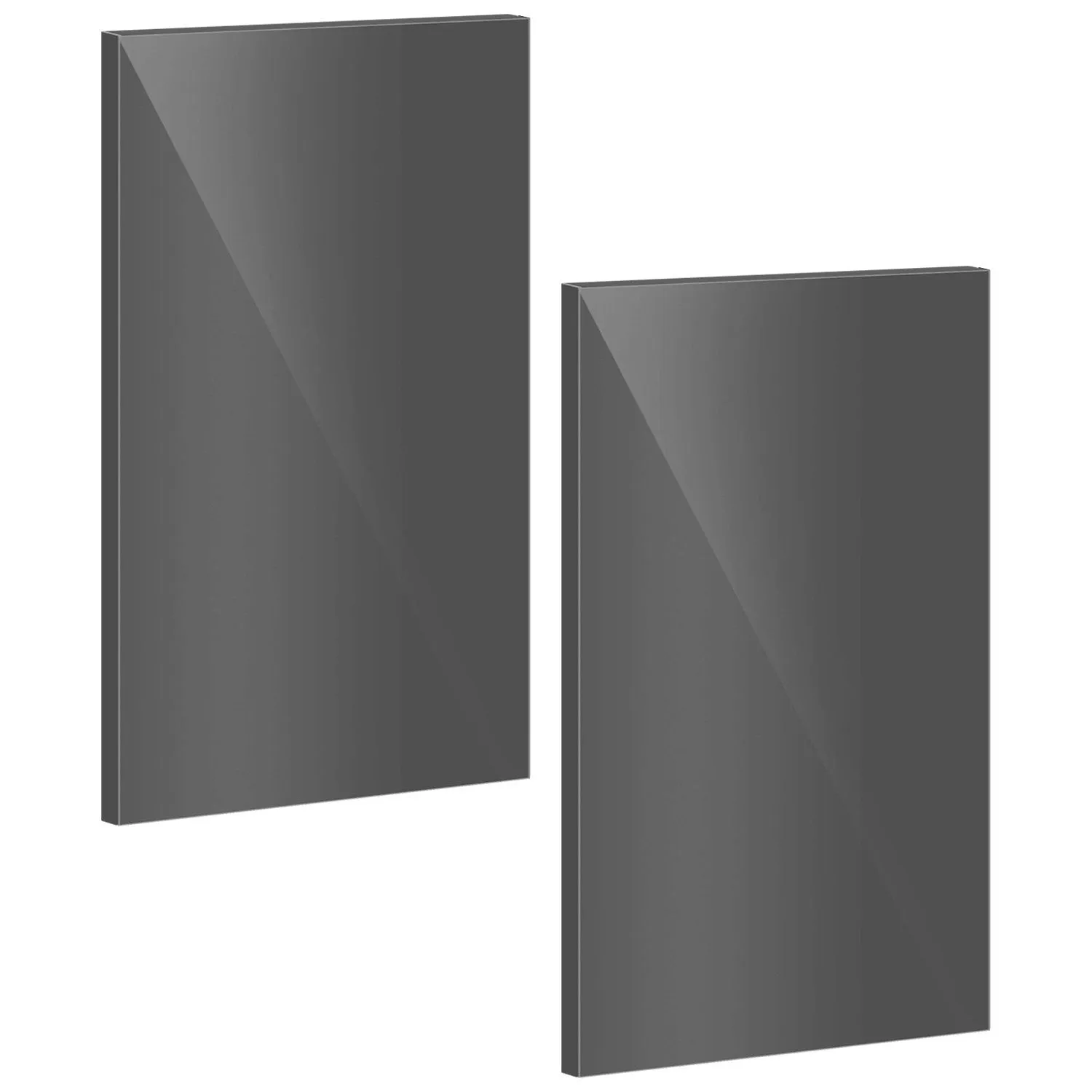 2-Door For Wall Cabinet (PET Gloss)