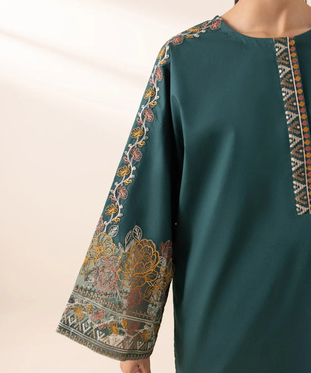 2 Piece - Embroidered Lawn Suit