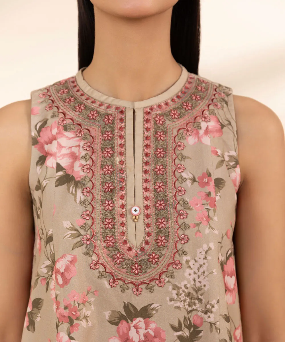 3 Piece - Embroidered Lawn Suit