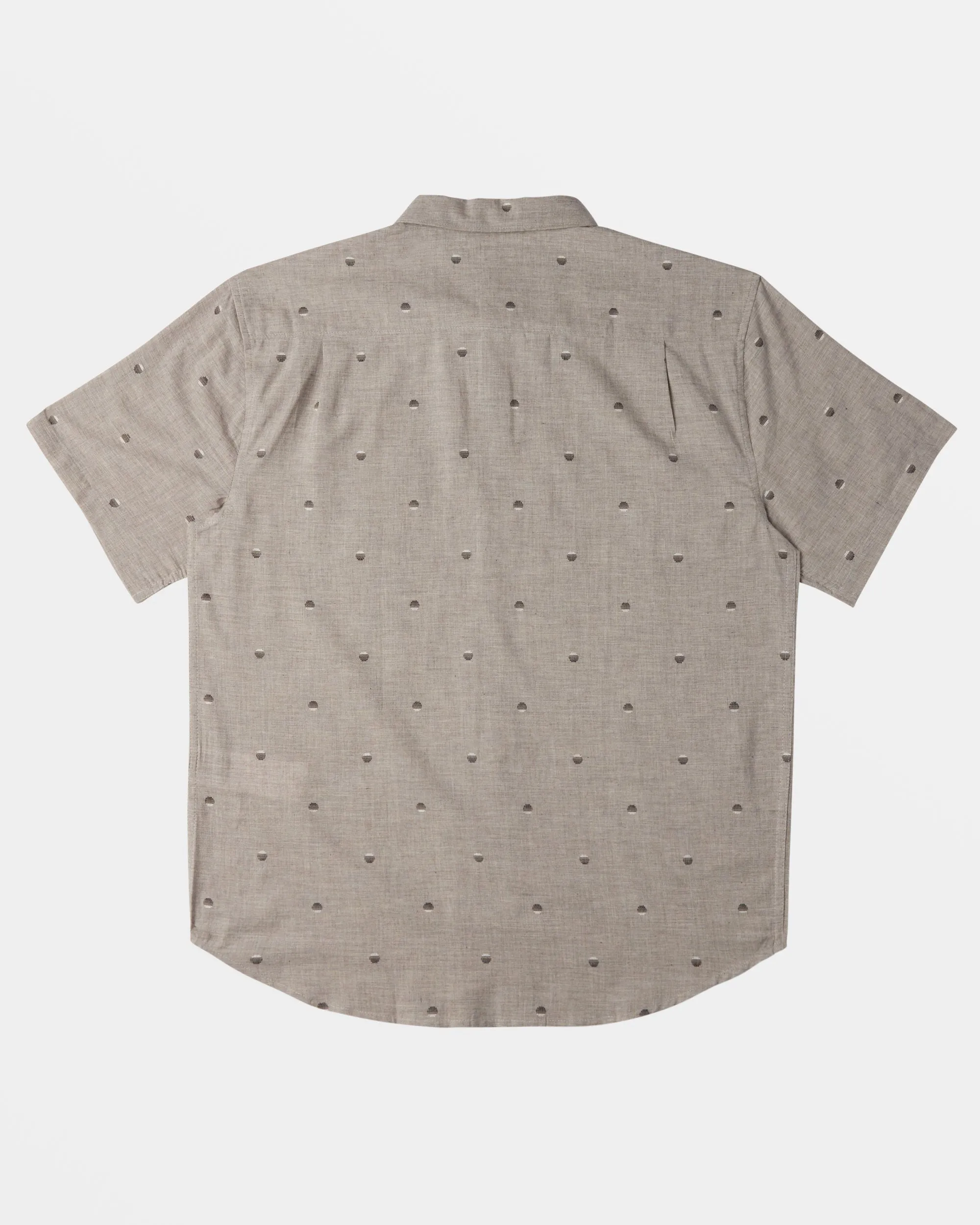 All Day Jacquard Short Sleeve Shirt - Alloy