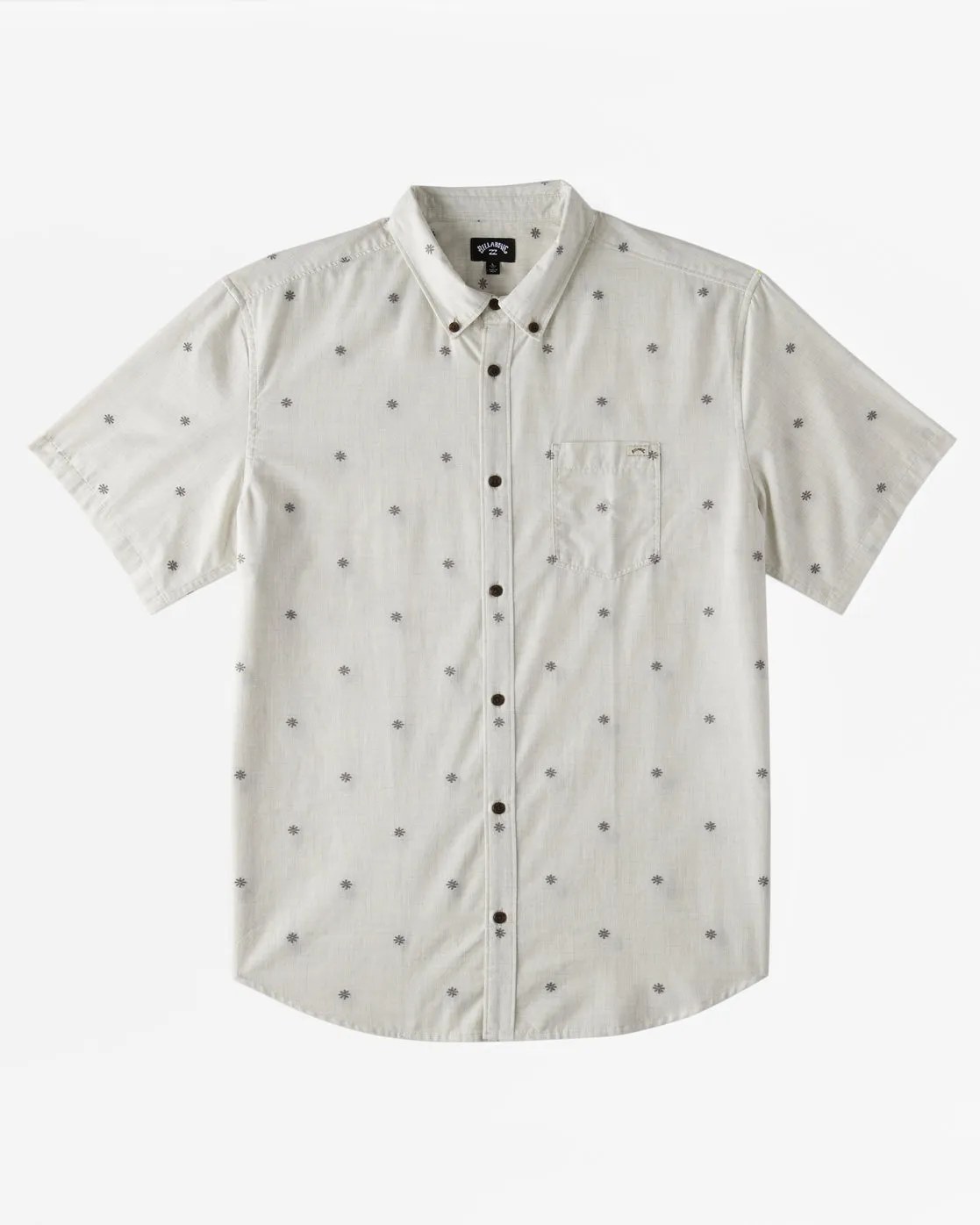 All Day Jacquard Short Sleeve Shirt - Chino