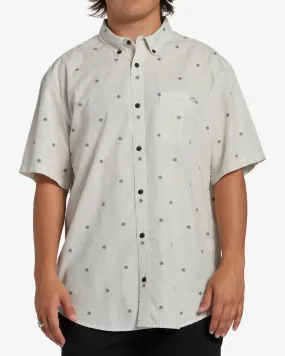 All Day Jacquard Short Sleeve Shirt - Chino