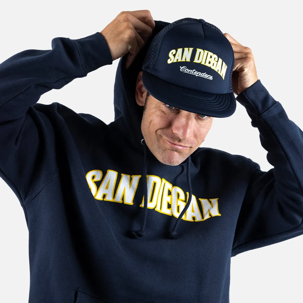 ANCHORMAN SAN DIEGAN PULLOVER HOODIE