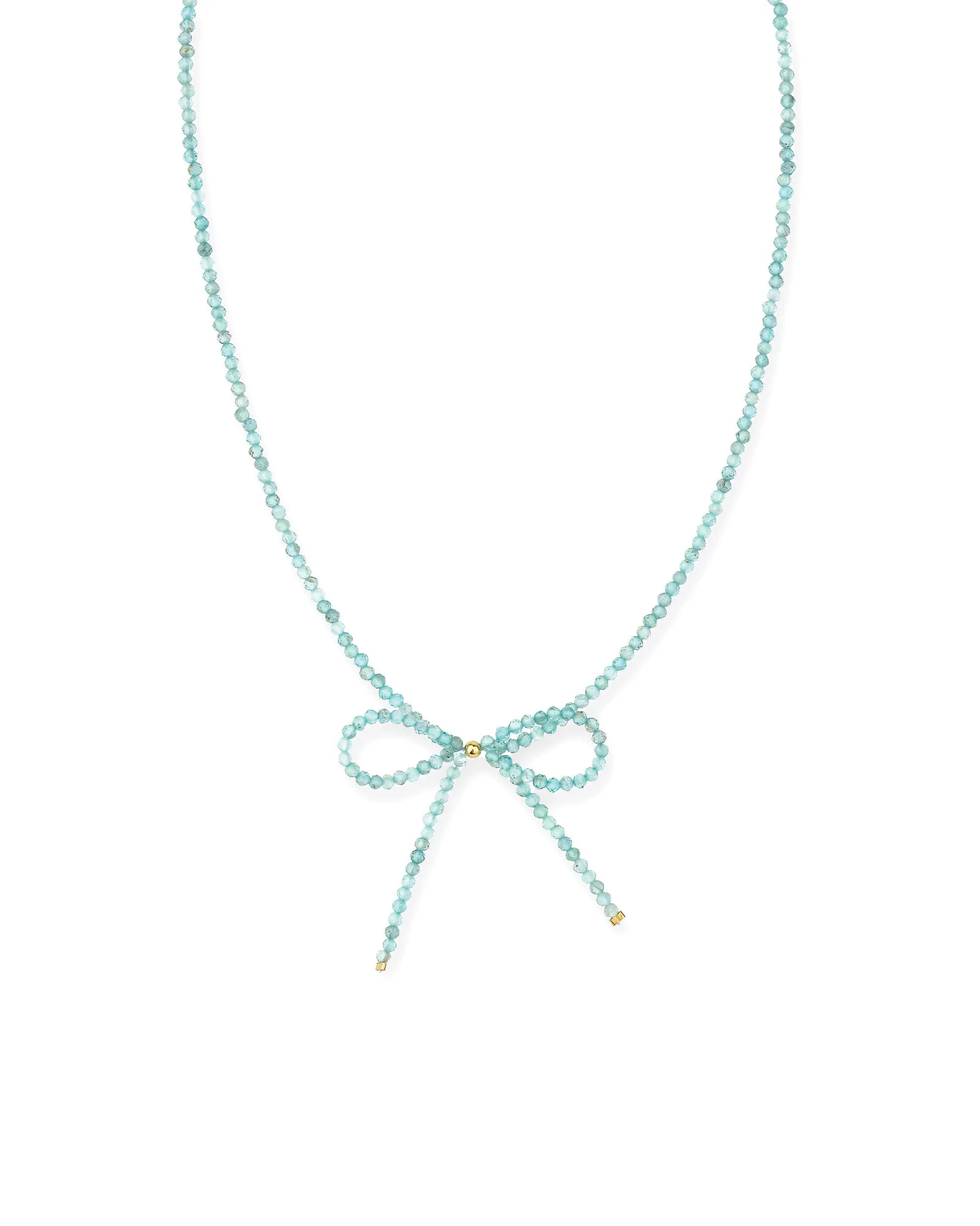 Apatite Bow Necklace