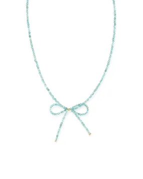 Apatite Bow Necklace