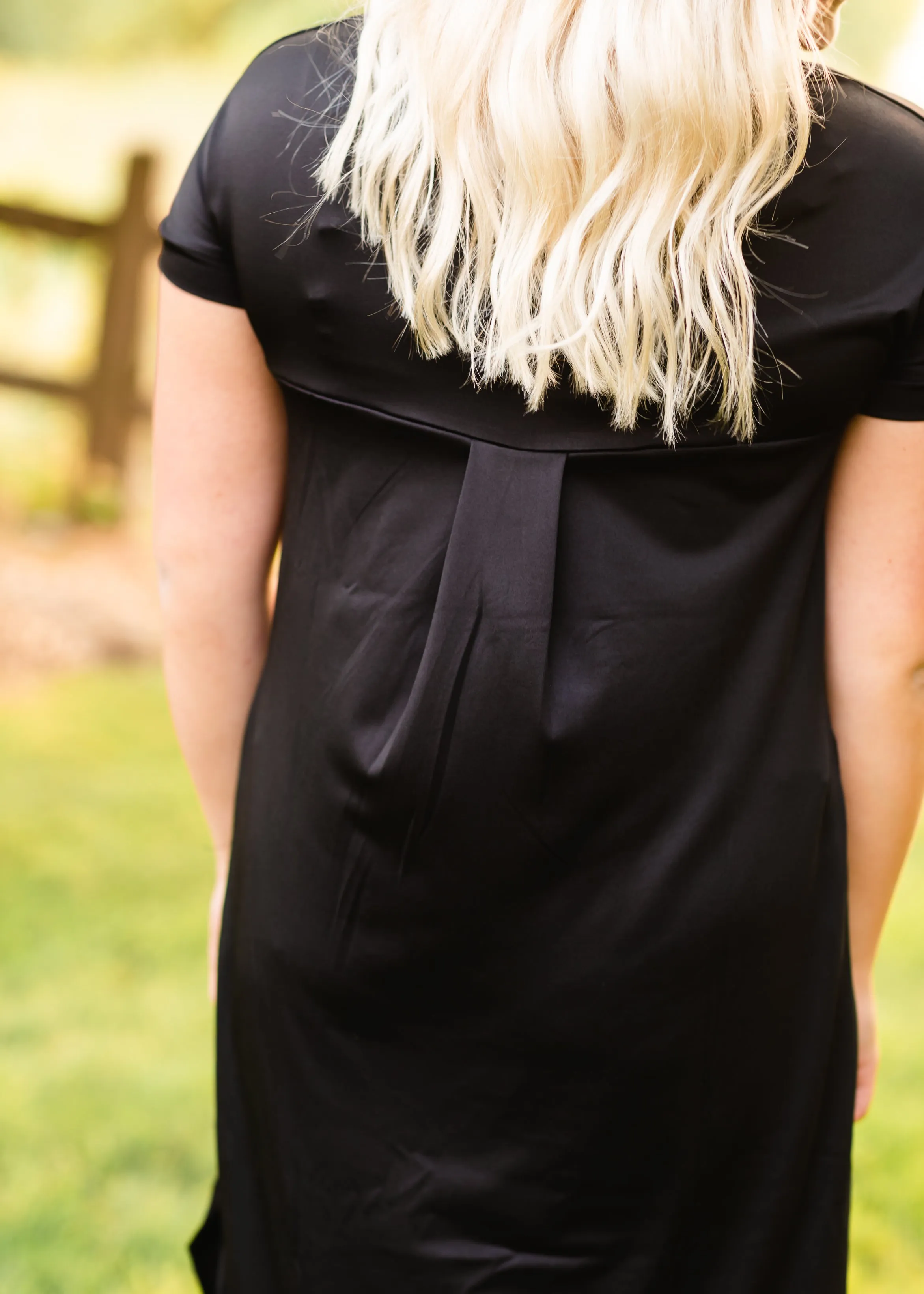 Black T-Shirt Maxi Dress - FINAL SALE