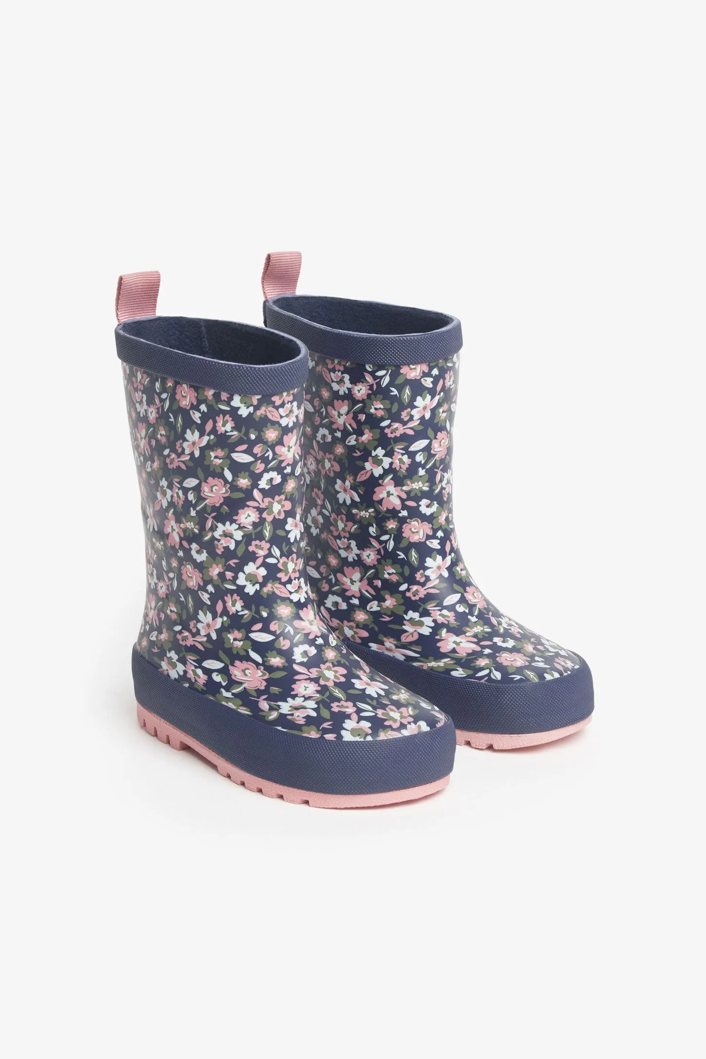 Bottes de pluie caoutchouc naturel doublées - Bébé fille