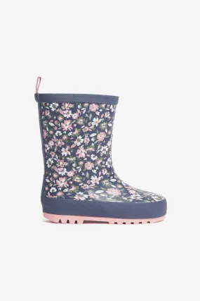 Bottes de pluie caoutchouc naturel doublées - Bébé fille