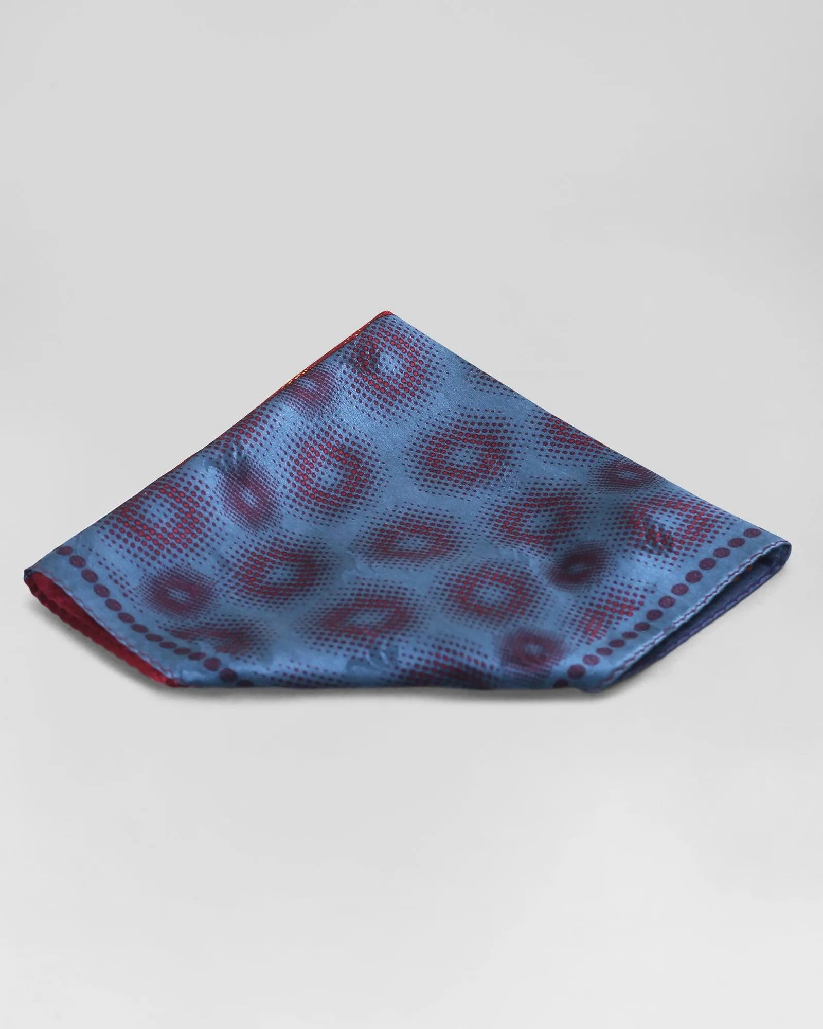 Boxed Combo Printed Tie With Pocket Square And Cufflink - Raheem