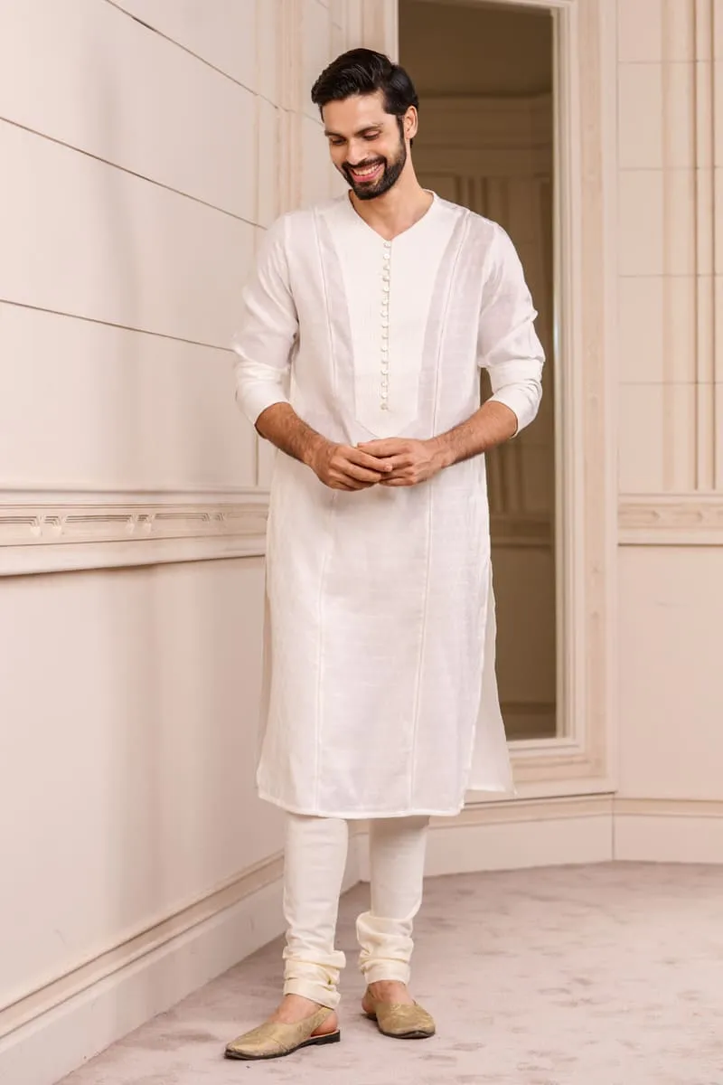 Buta Jacquard Kurta Set