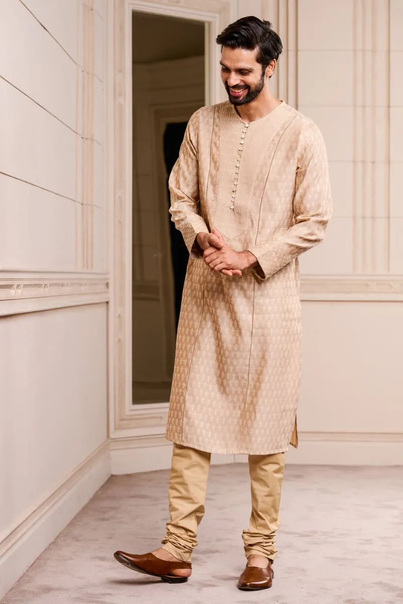 Buta Jacquard Kurta Set