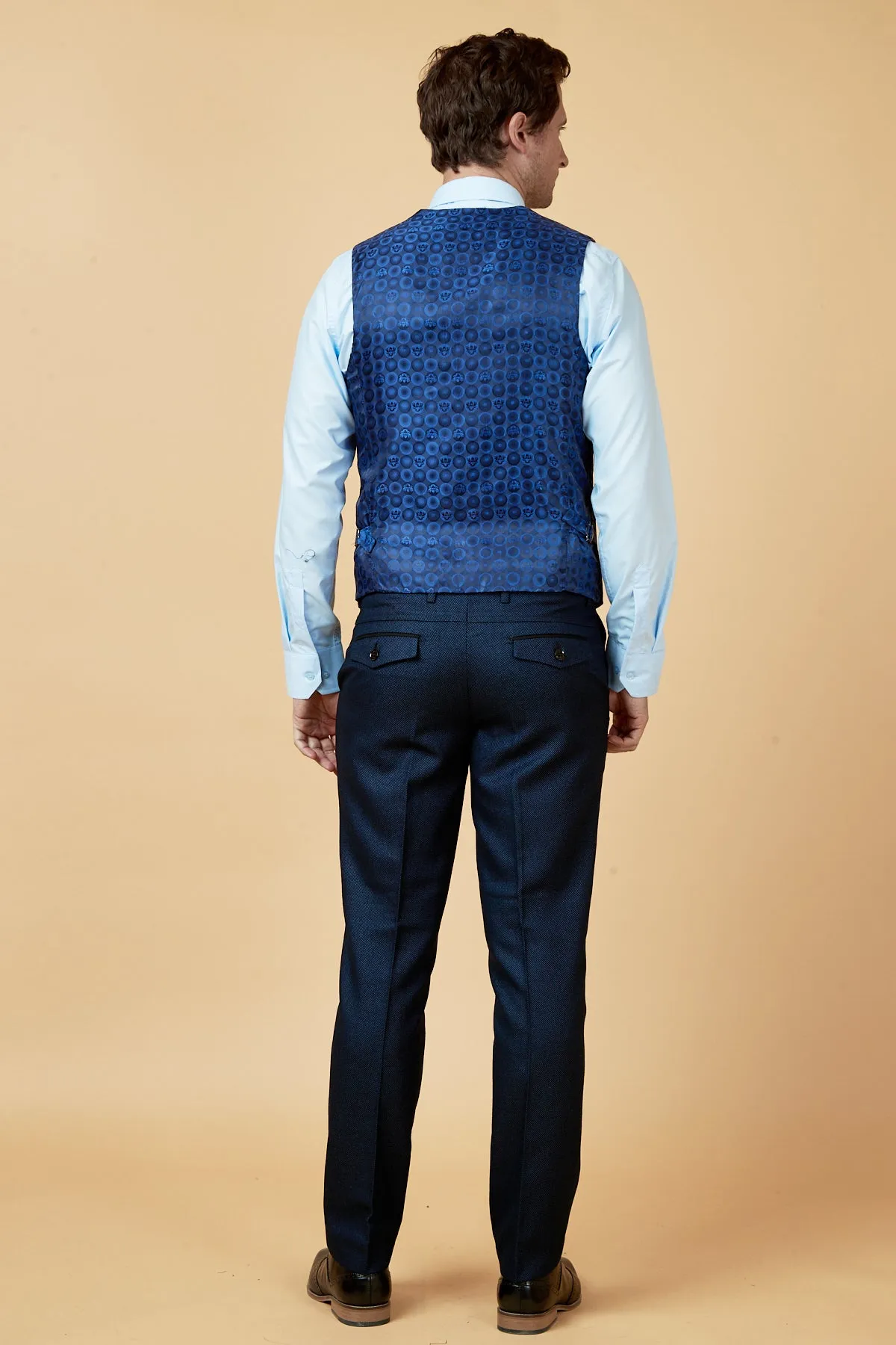 CALLUM - Blue Three Piece Suit