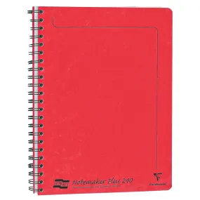 Clairefontaine Europa A4 Notemaker Plus 240 Red Notebook