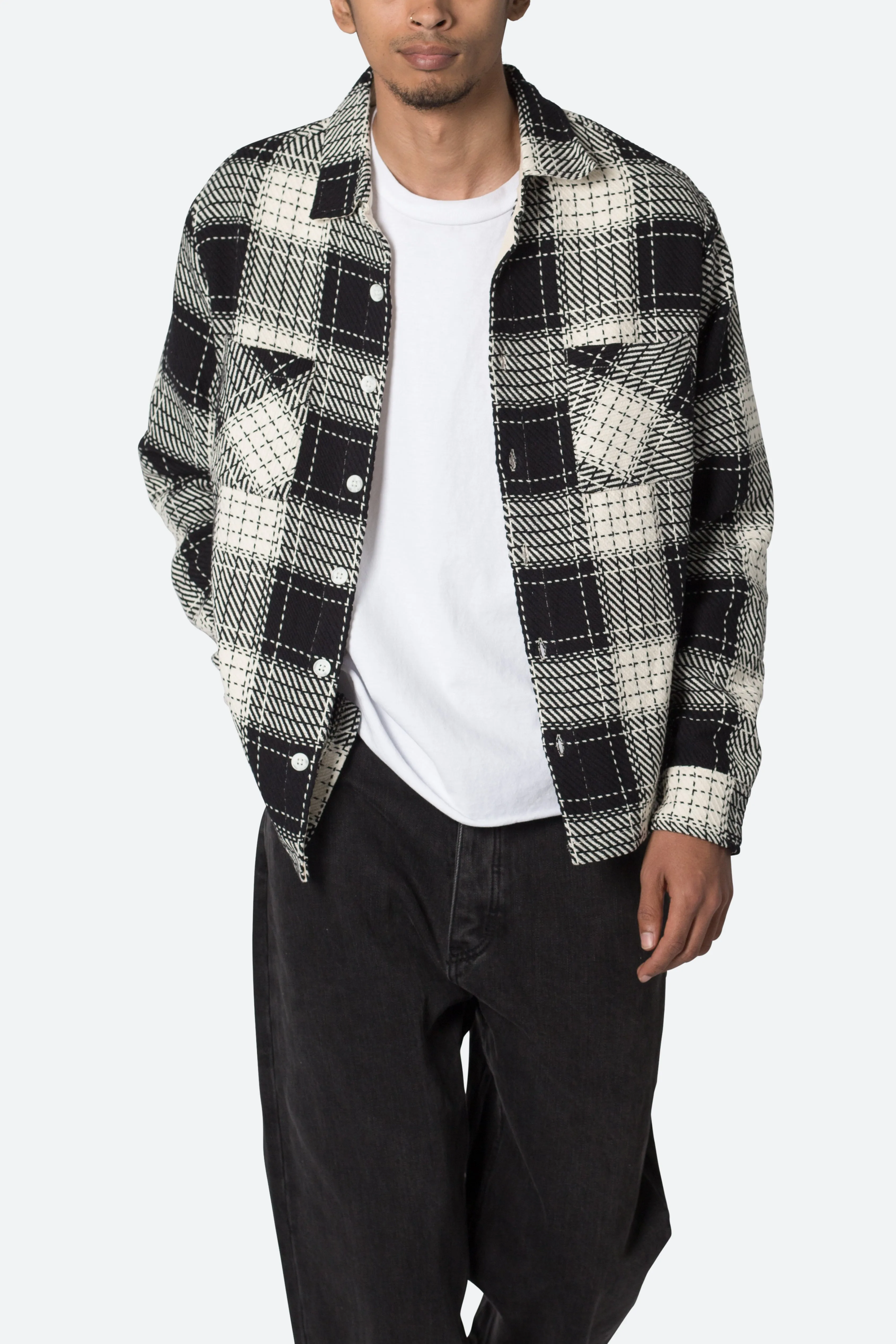 Classic Flannel Shirt - Black