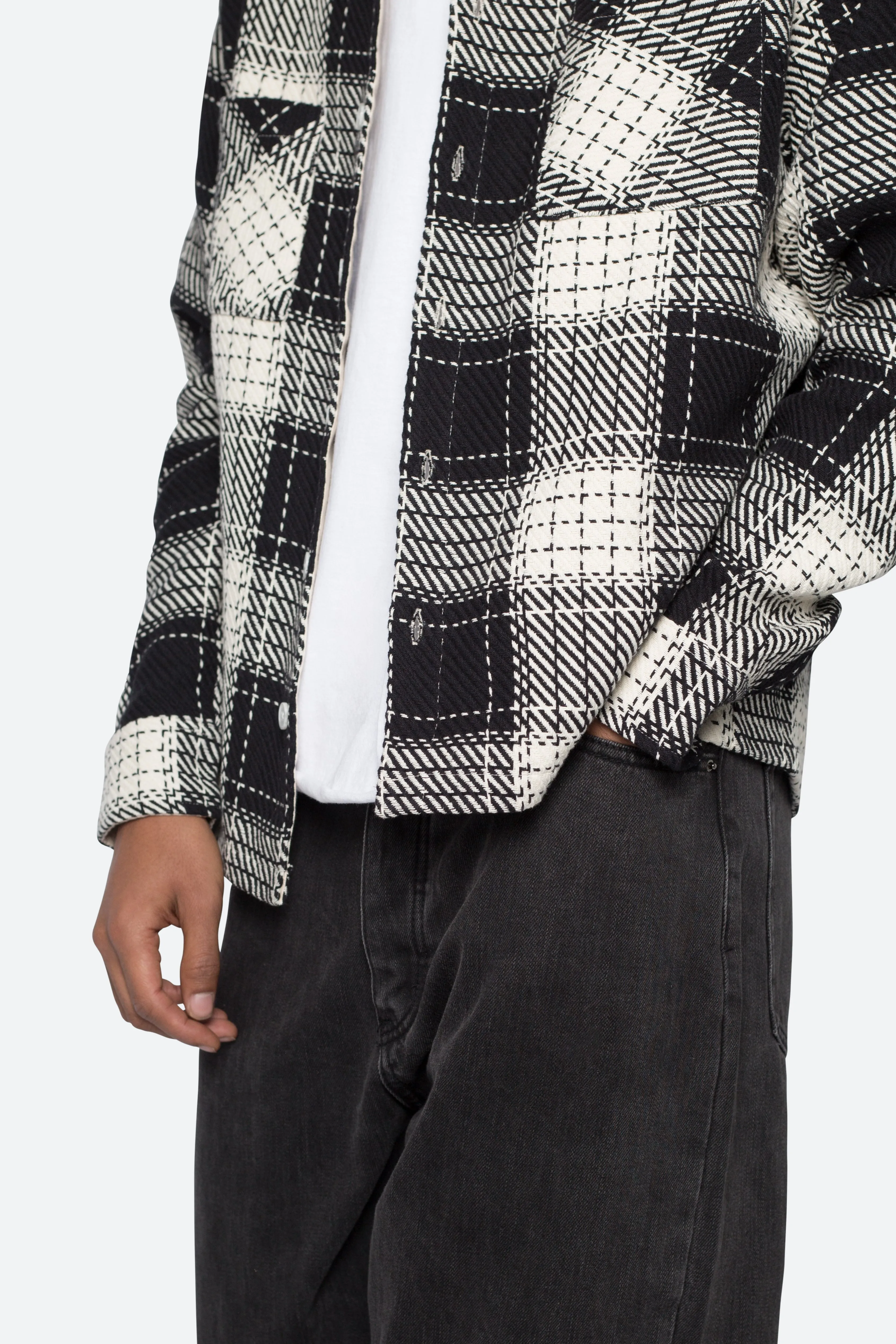 Classic Flannel Shirt - Black