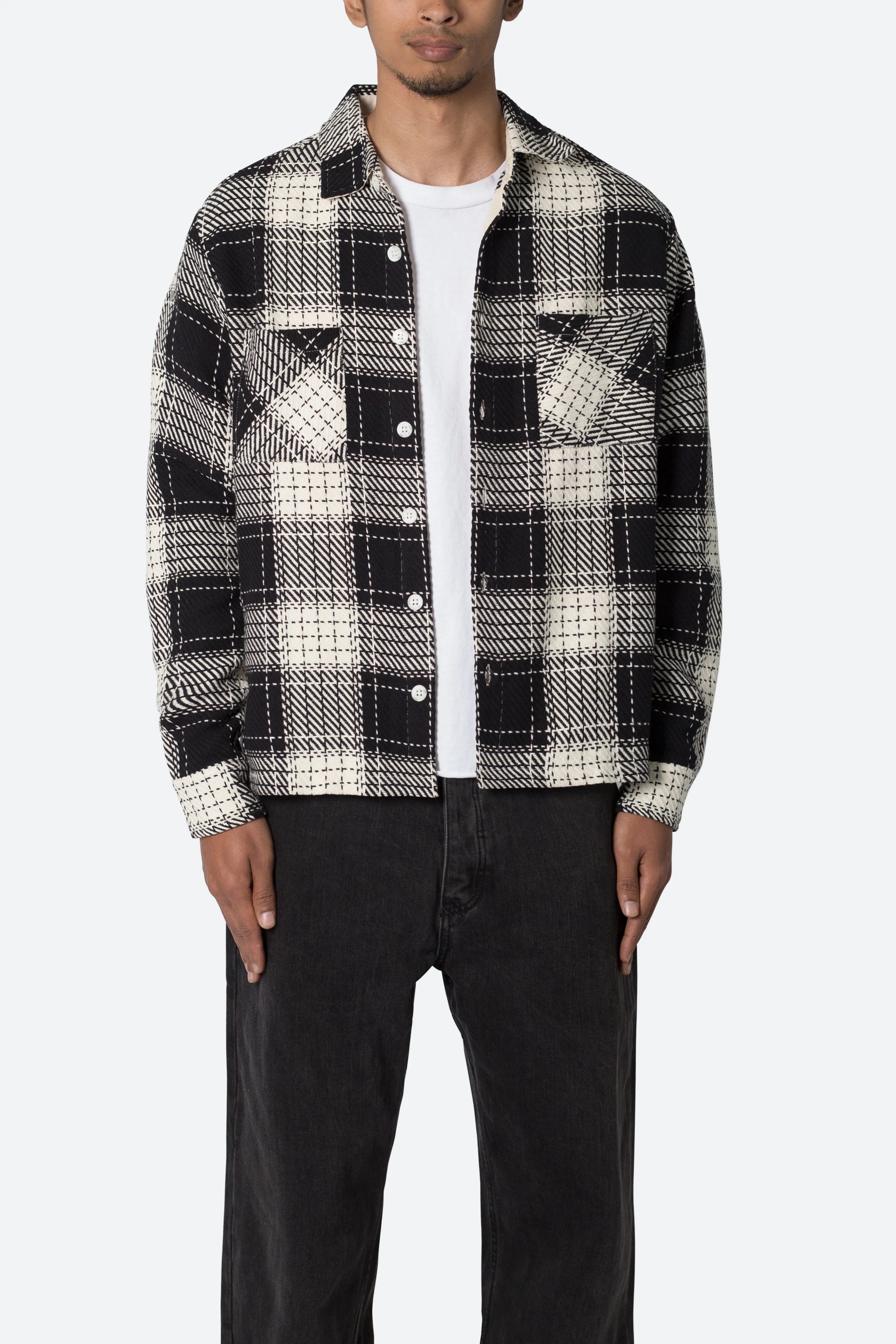 Classic Flannel Shirt - Black