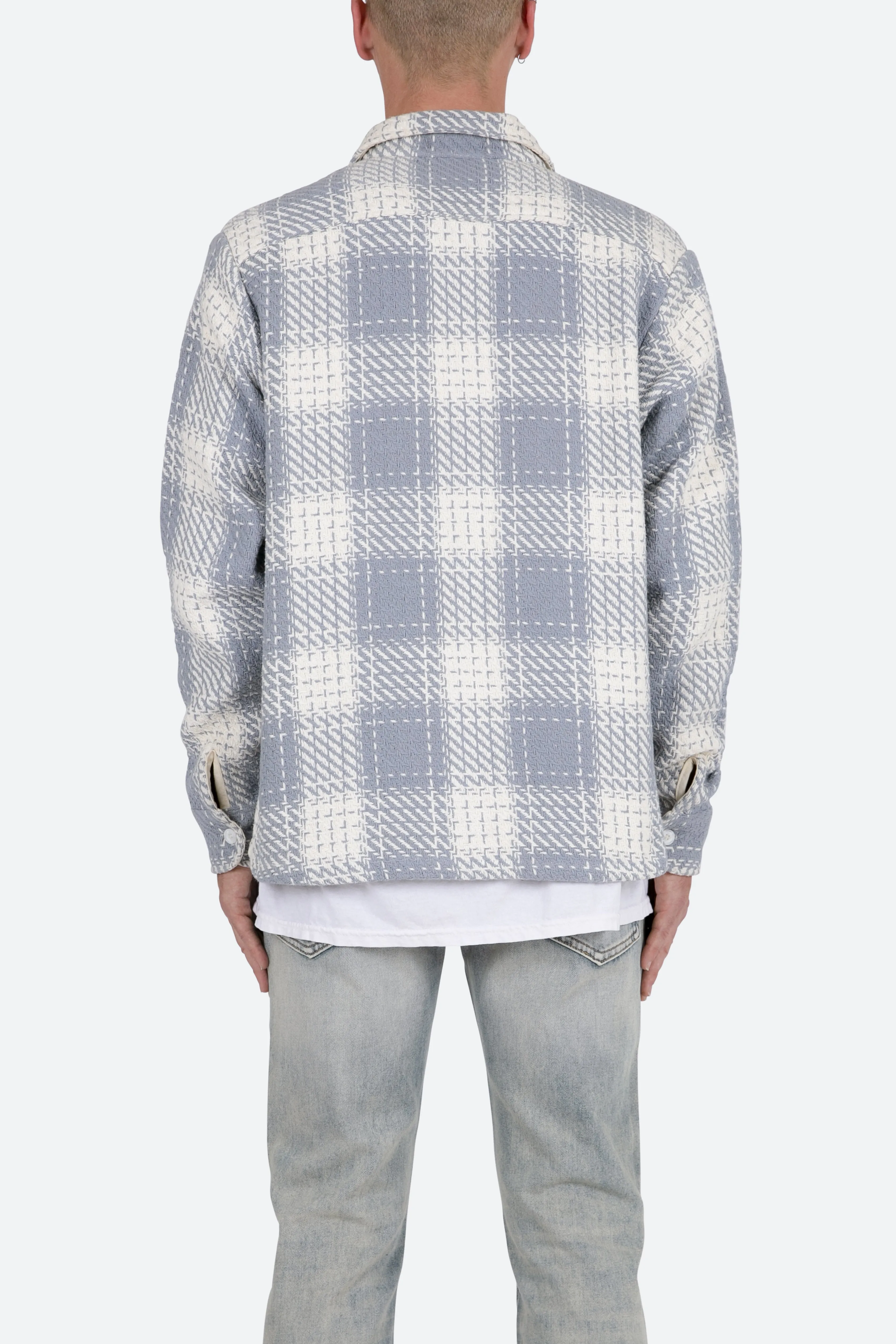 Classic Flannel Shirt - Blue/White