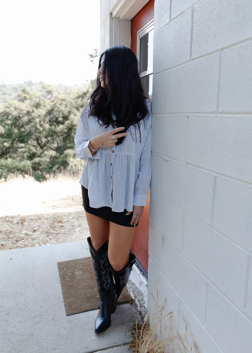 Daydream Buttondown Tunic