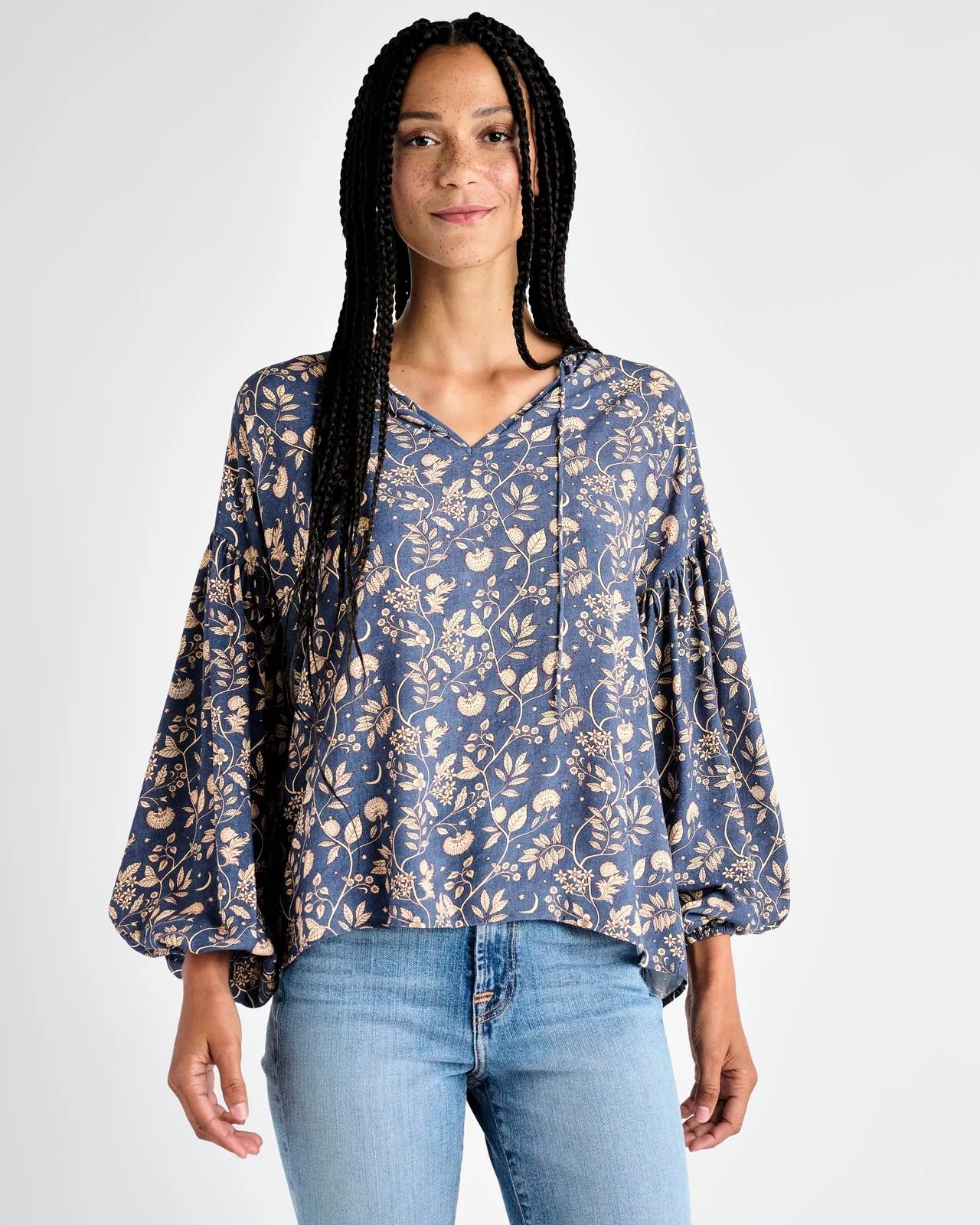 Eleanor Floral Top