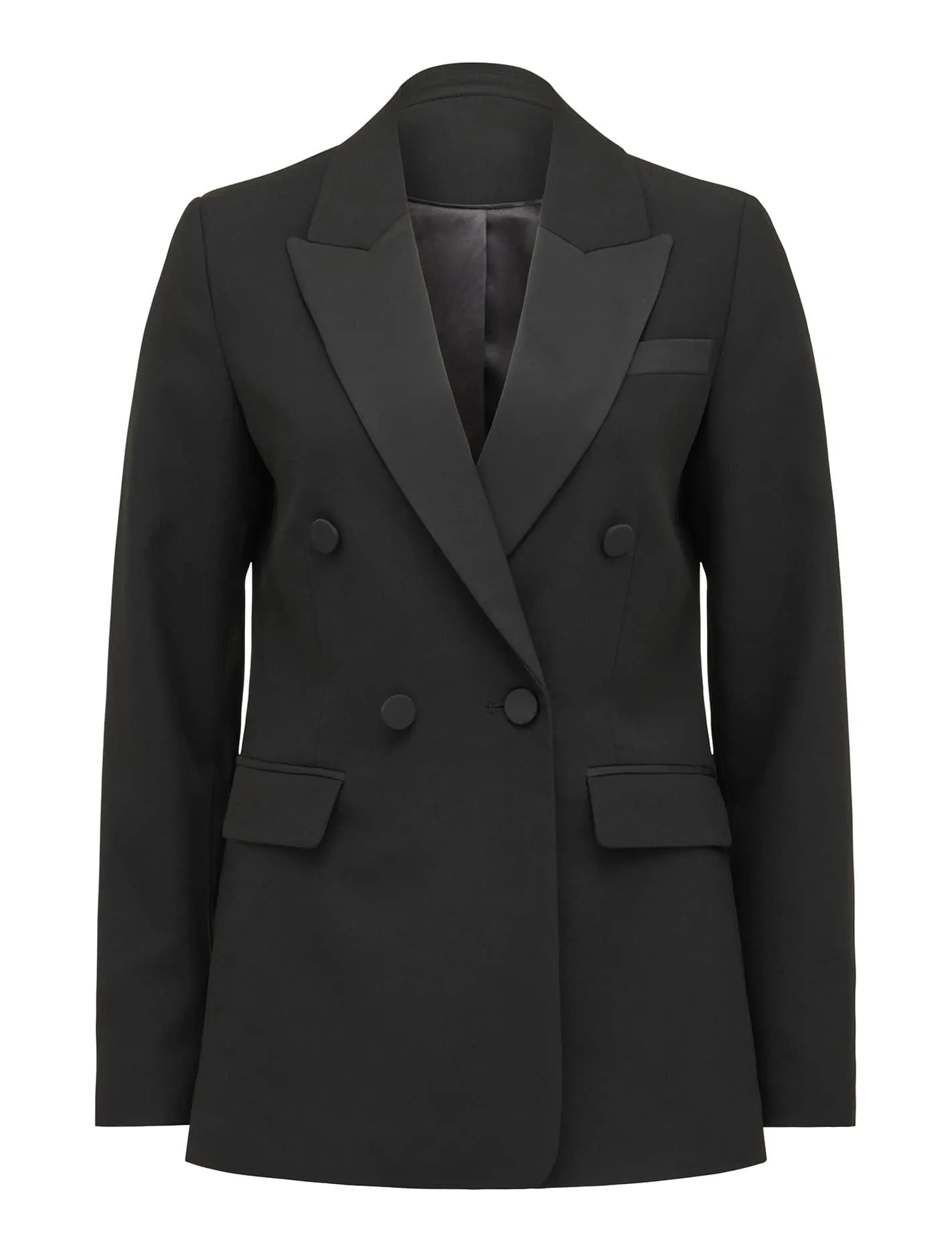 Elliott Tuxedo Double Breasted Blazer