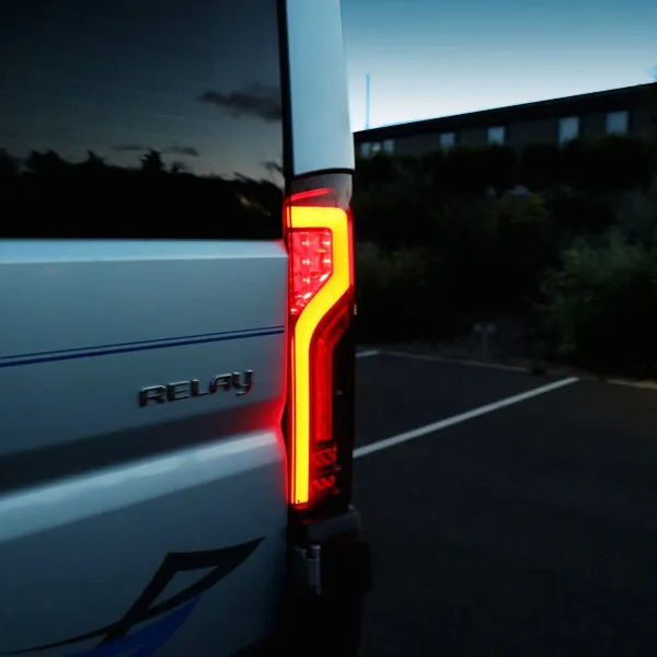 Fiat Ducato full LED Rear Lights Cluster, Tailight, Rear Light Unit, Replacement Smoked Light, Ram ProMaster Van-X, NEW