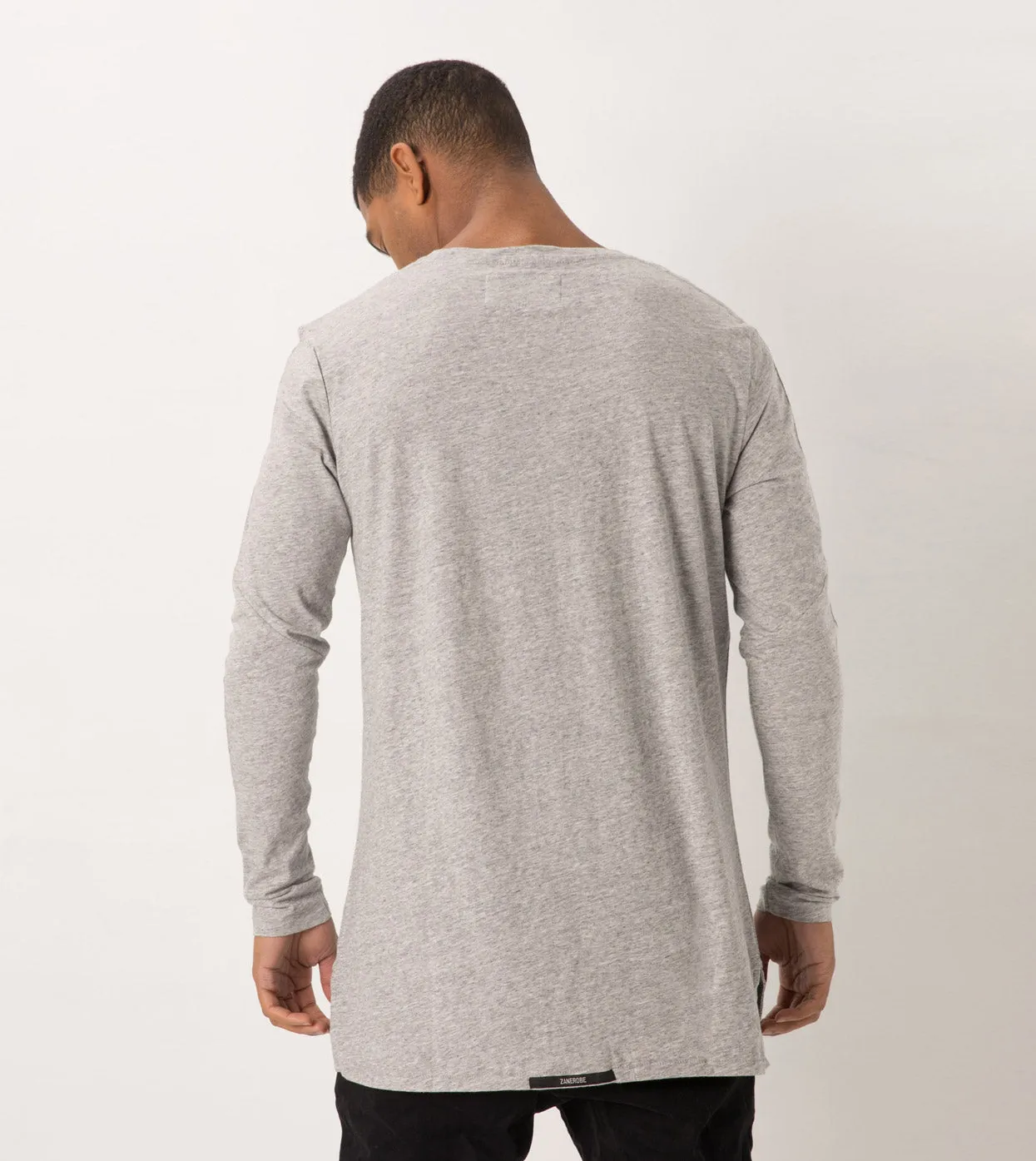 Flintlock LS Tee Grey Marle - Archive