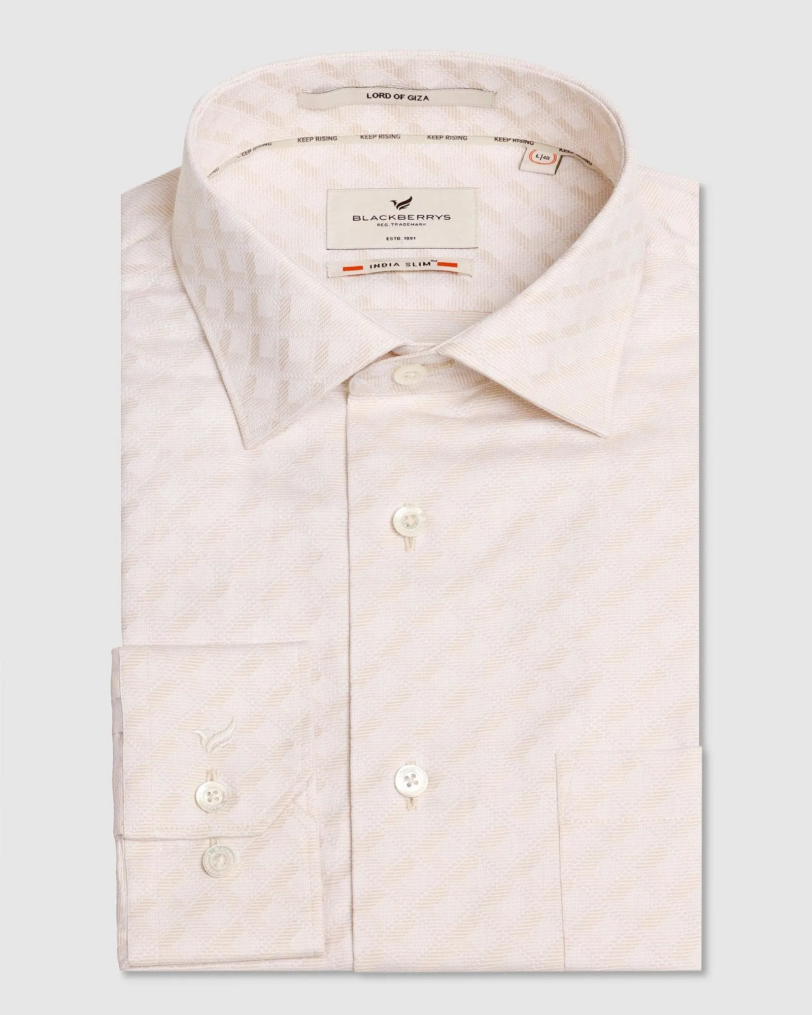 Formal Yellow Printed Shirt - Page