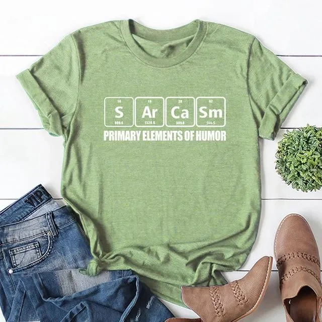 Funny Element Cotton T-Shirt