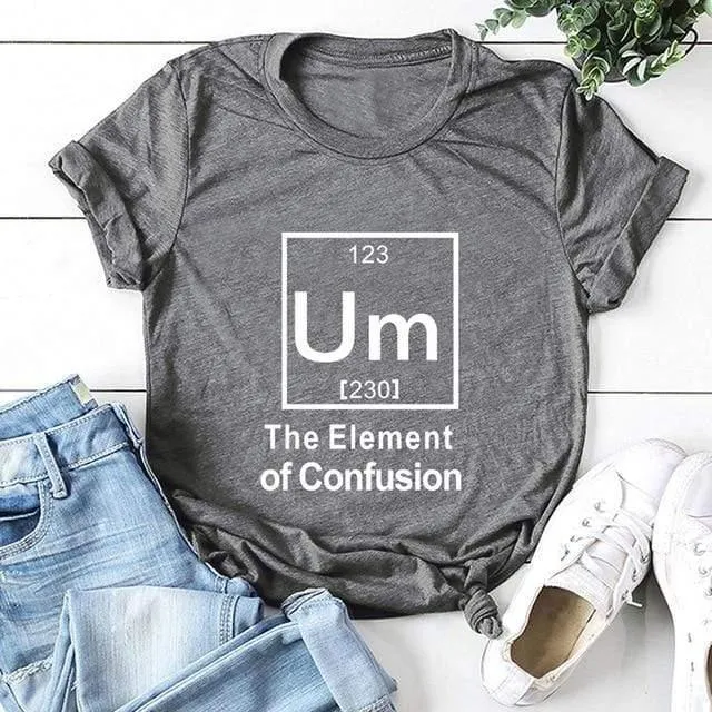 Funny Element Cotton T-Shirt