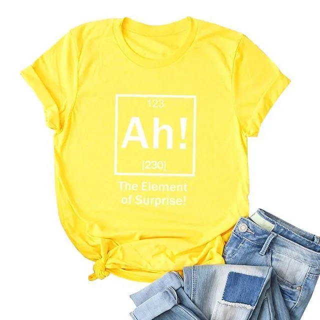 Funny Element Cotton T-Shirt