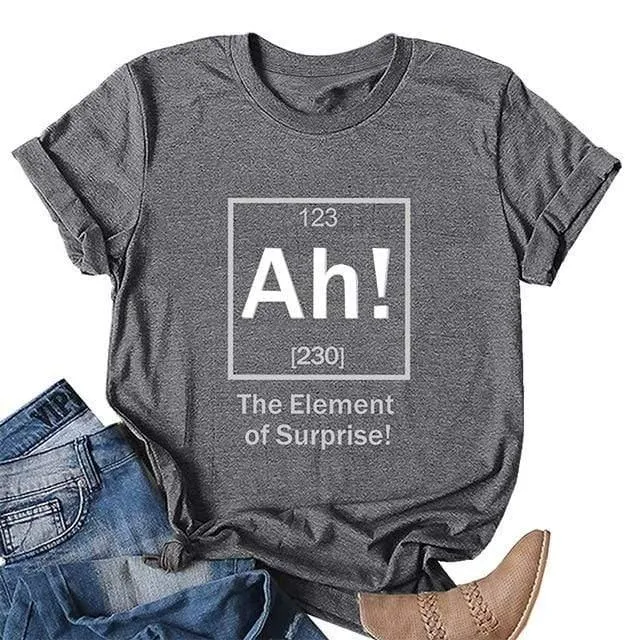 Funny Element Cotton T-Shirt