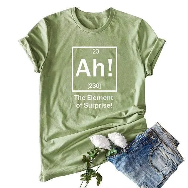 Funny Element Cotton T-Shirt