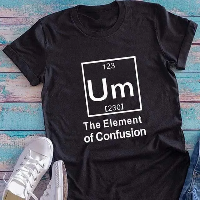 Funny Element Cotton T-Shirt