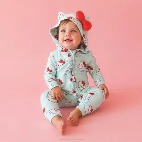 Hello Kitty Ghost French Terry Hooded Romper