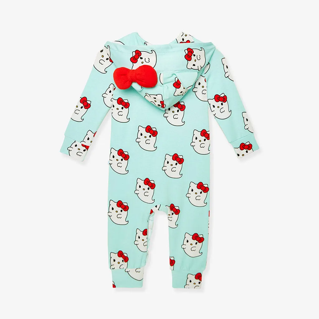 Hello Kitty Ghost French Terry Hooded Romper