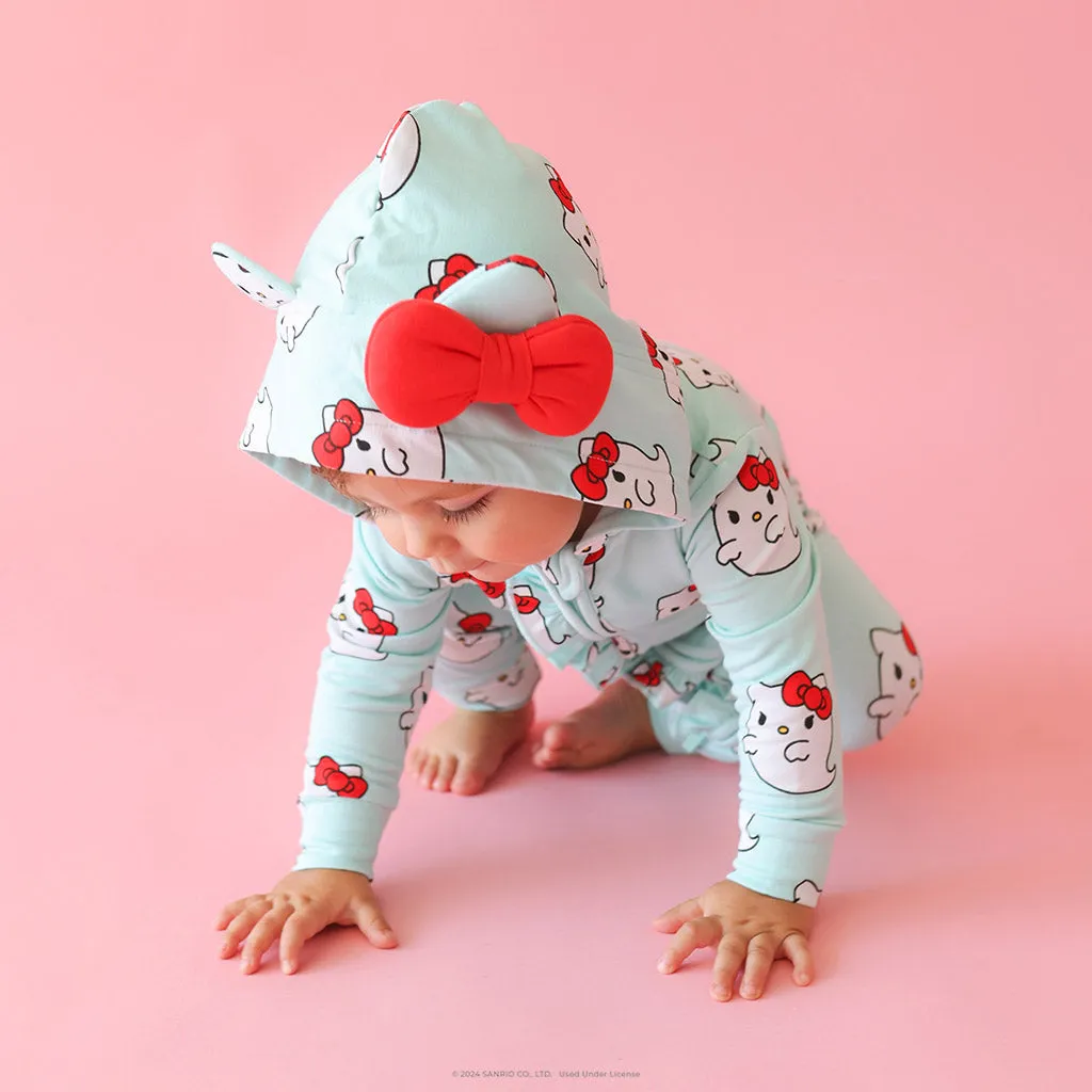 Hello Kitty Ghost French Terry Hooded Romper