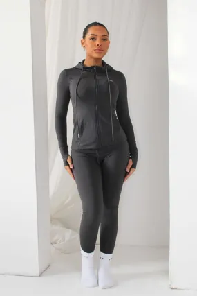 High Waisted Leggings Charcoal