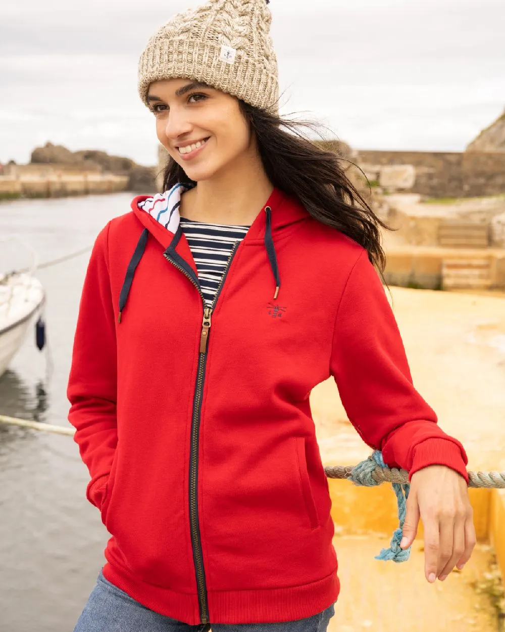 Lighthouse Womens Strand Hooded Jacket