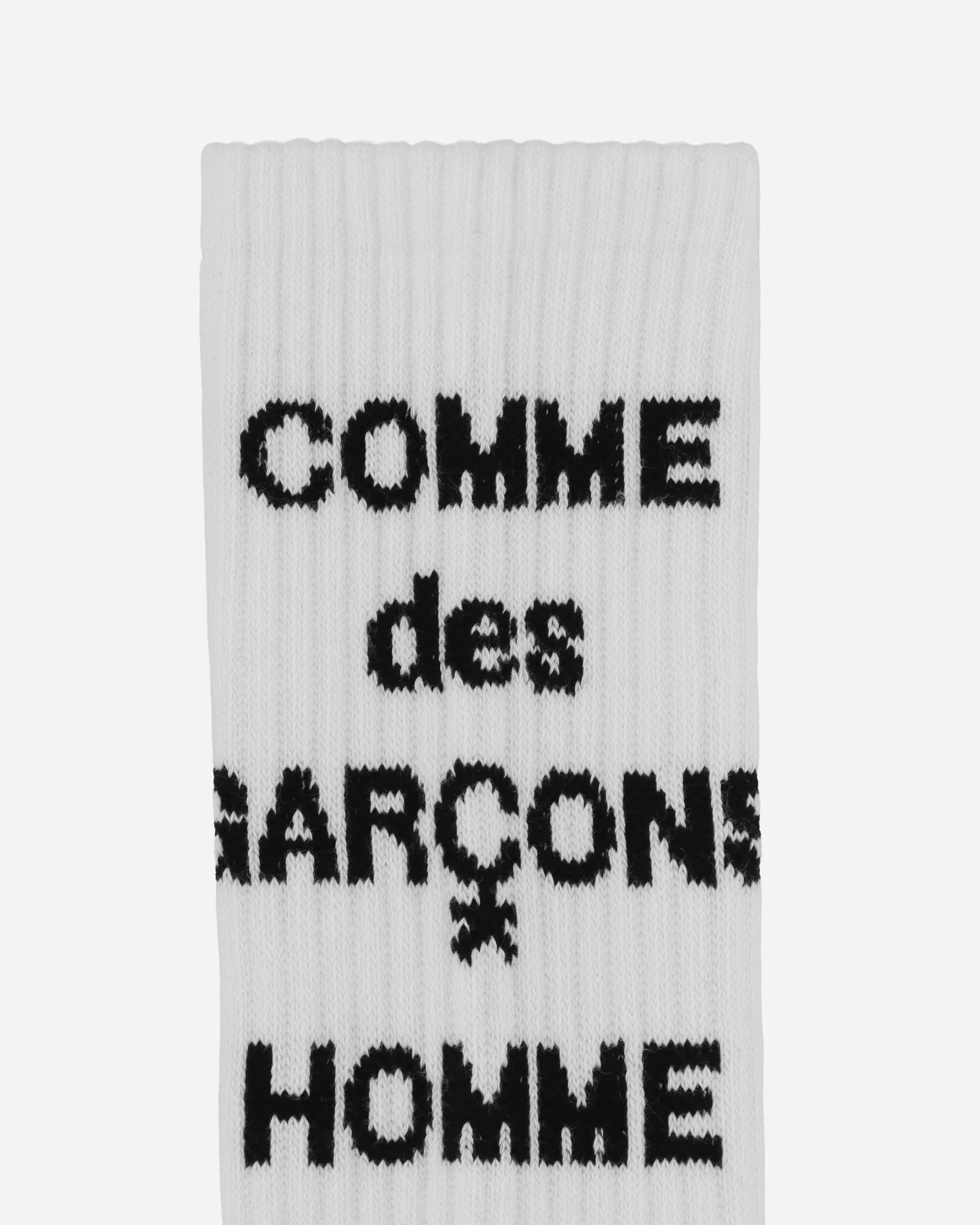 Logo Socks White