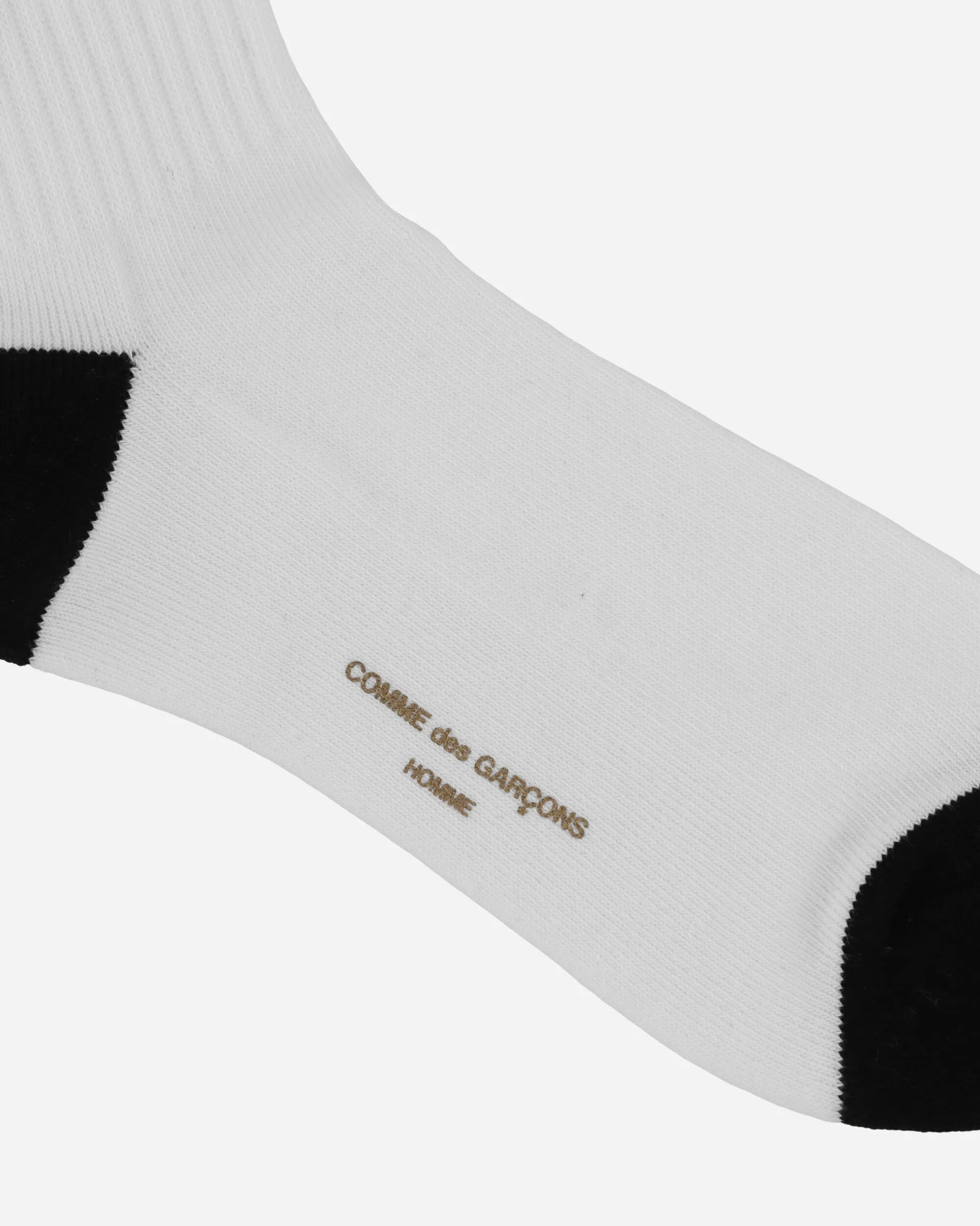 Logo Socks White