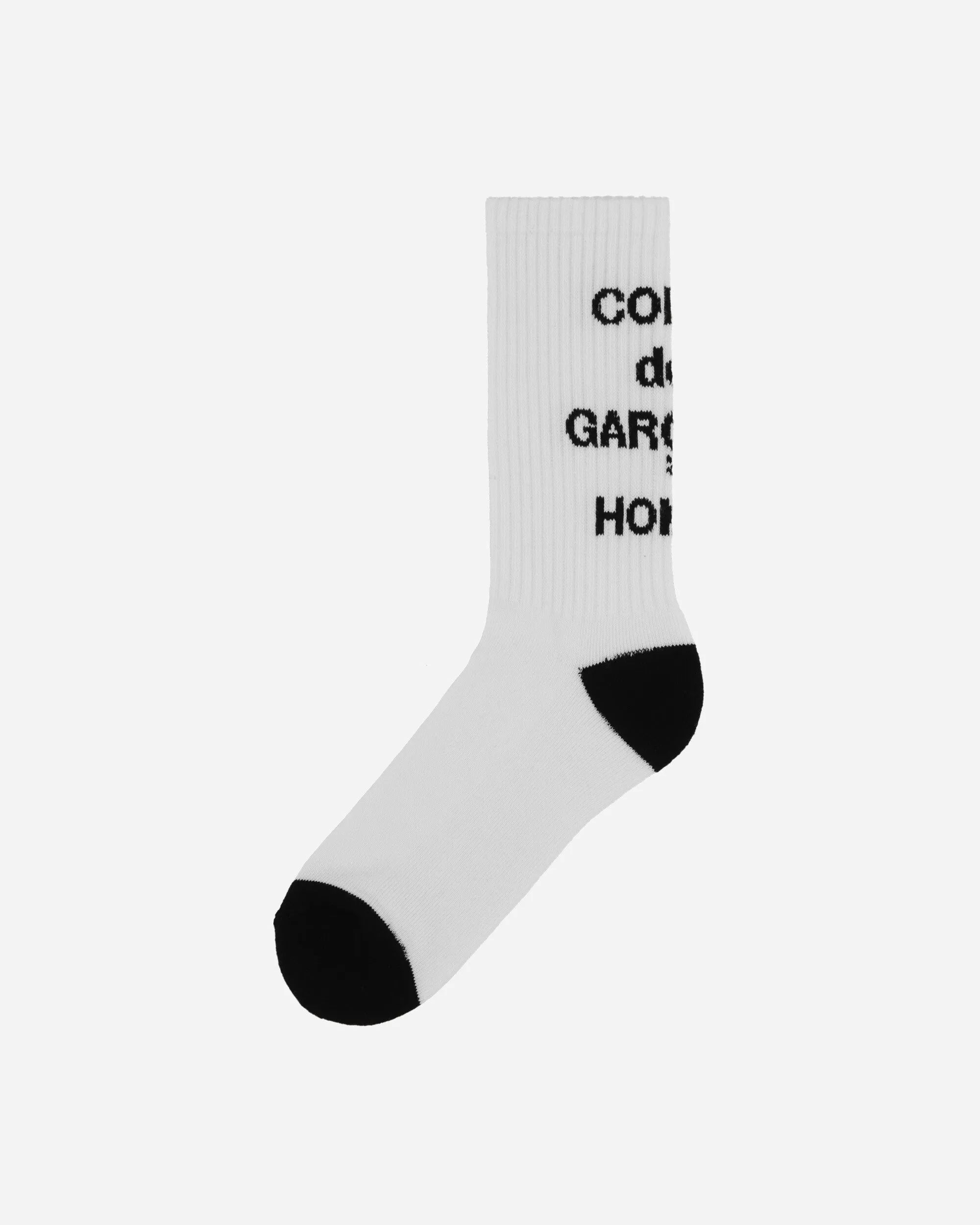 Logo Socks White