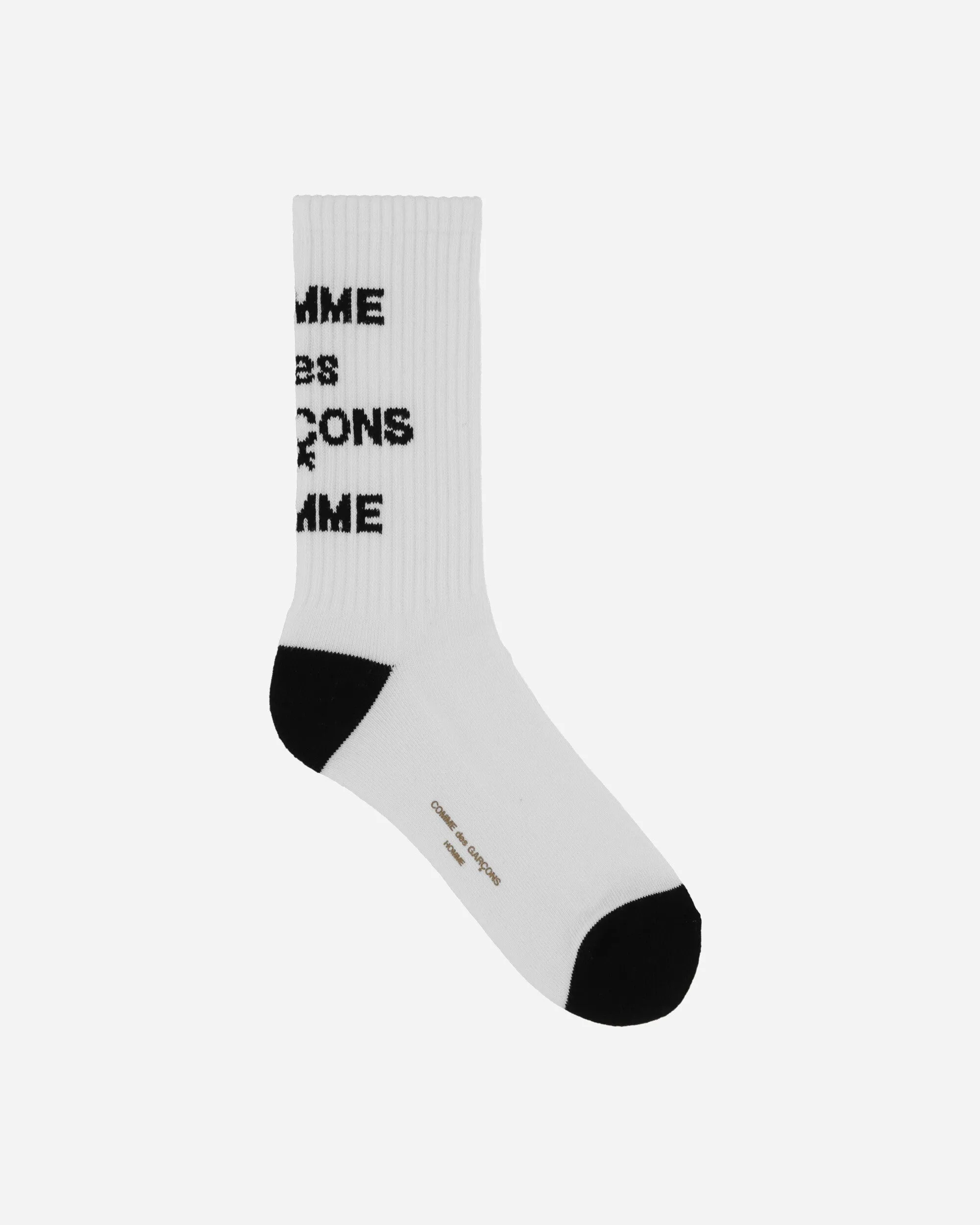 Logo Socks White