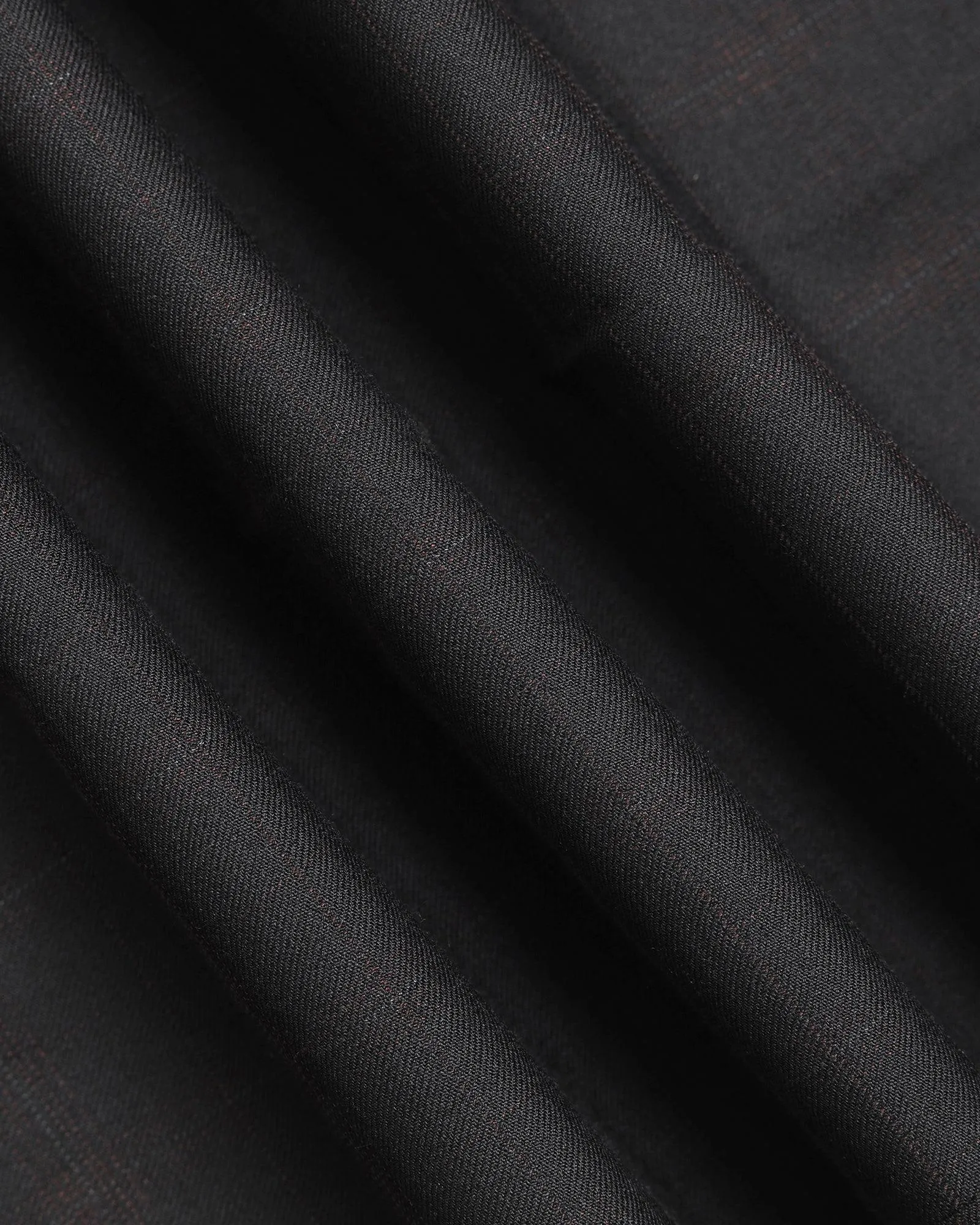 Luxe Slim Comfort B-95 Formal Black Check Trouser - Spectre