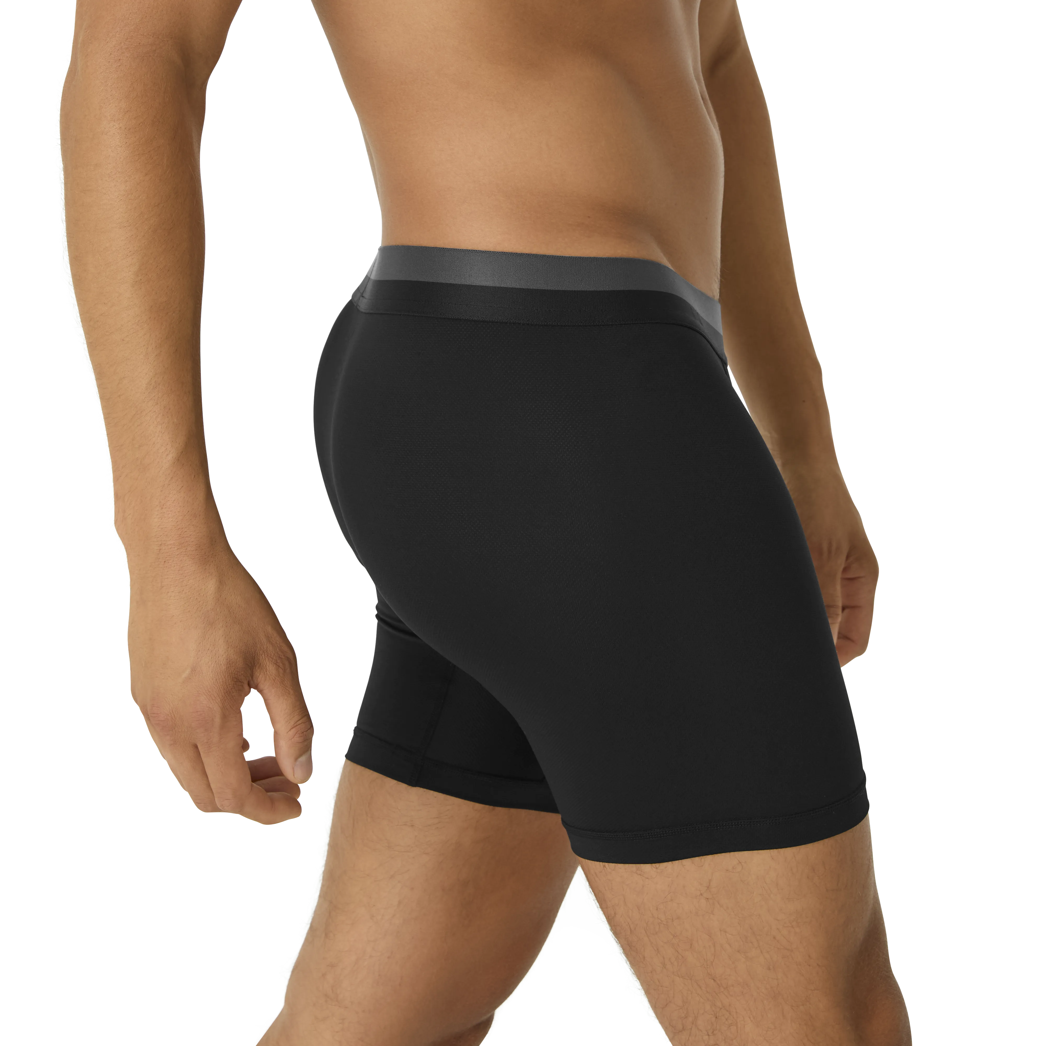 Men's Active Flyless Boxer Brief 3-Pack