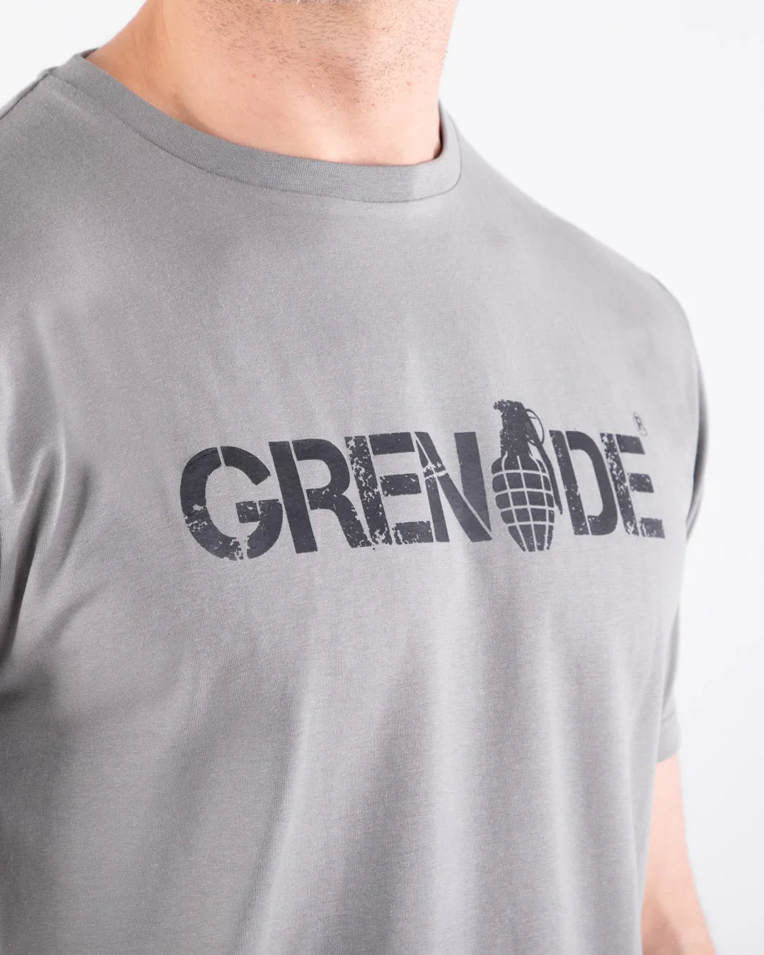 Men's Core Logo T-Shirt - Concrete