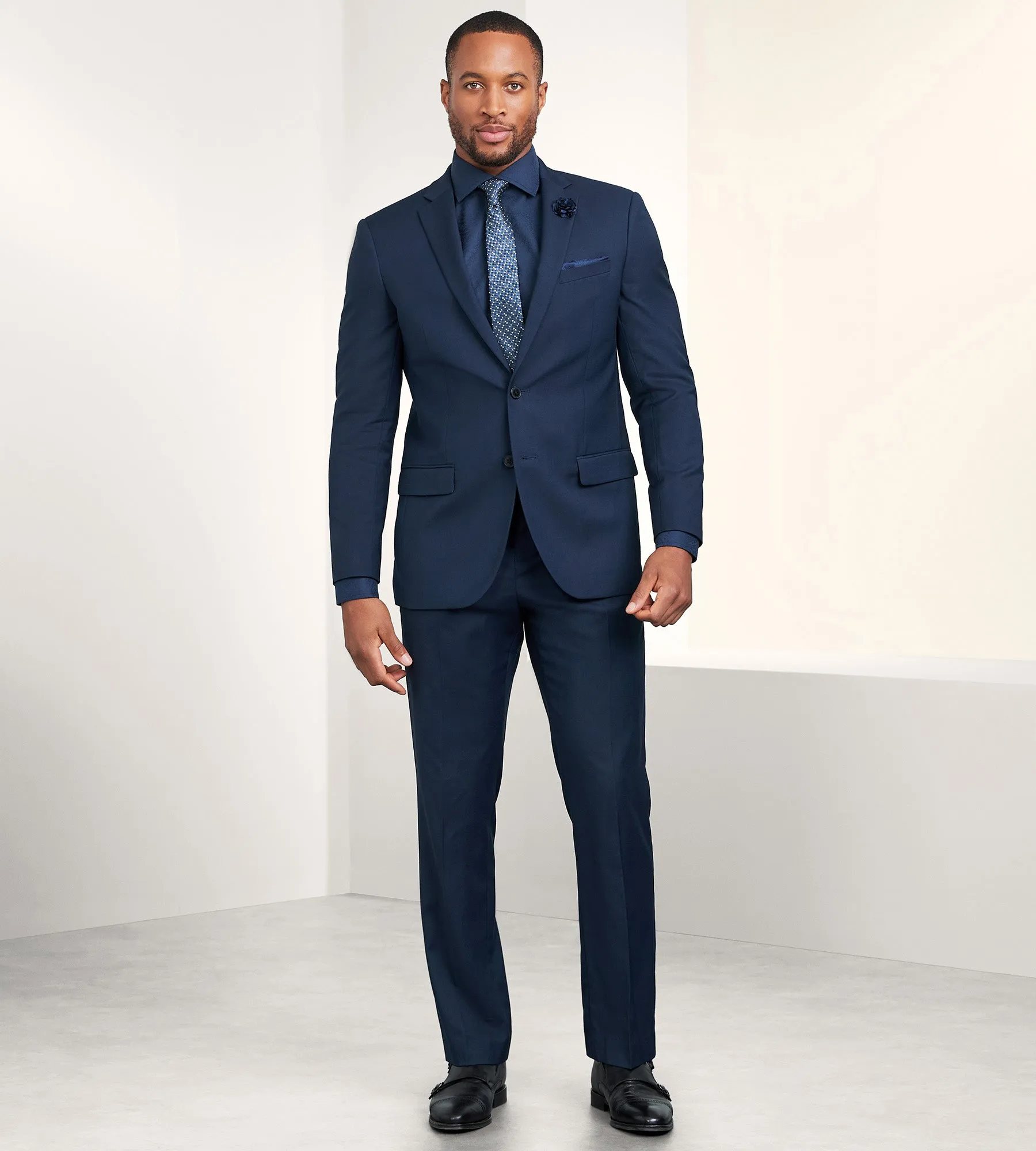 Modern Fit Stretch Suit Separate Jacket