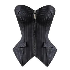 PINSTRIPE Bustier